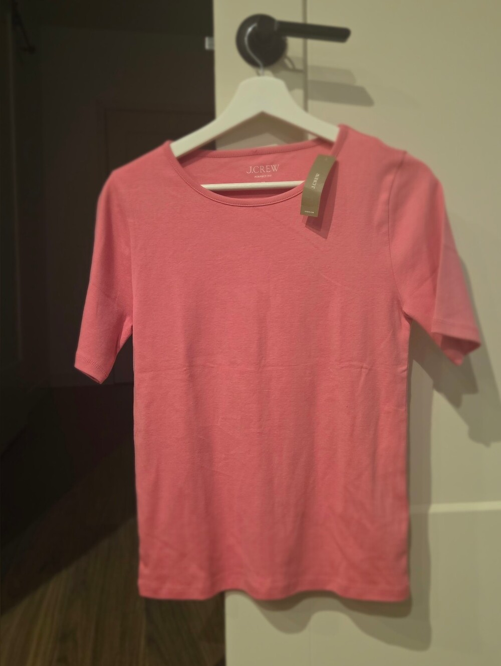 J. Crew Pink Short Sleeve Tee